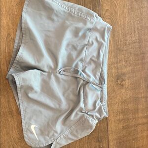Nike Light Gray Sports Shorts